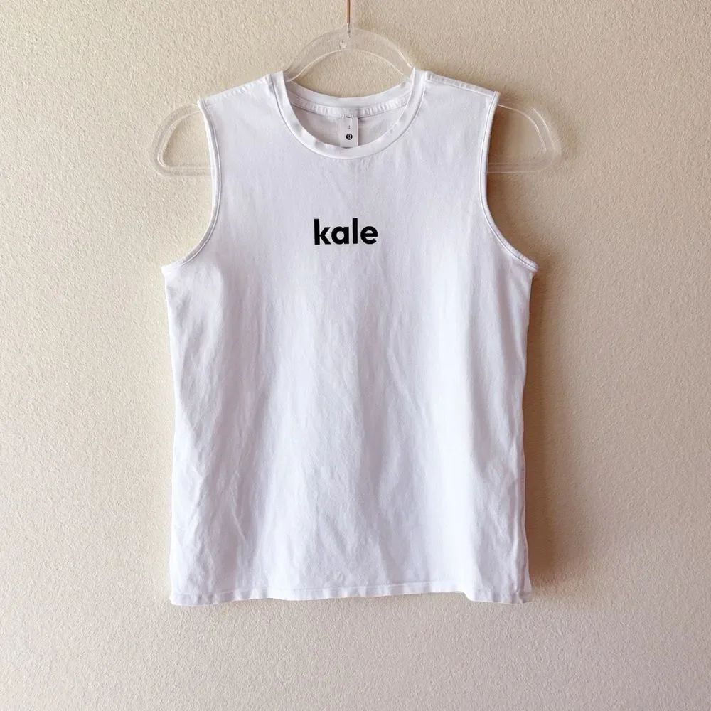 Lululemon Kale Organic Cotton Tank Top